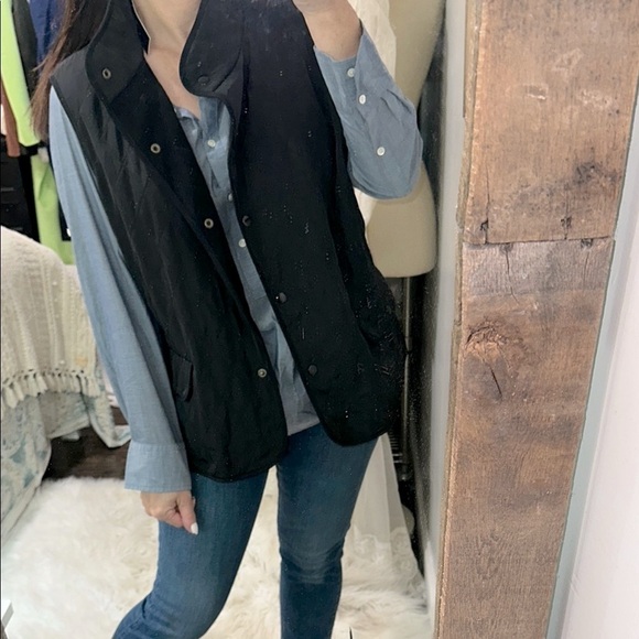 TALBOTS Black puffer vest size XLarge new with tags - Picture 4 of 8